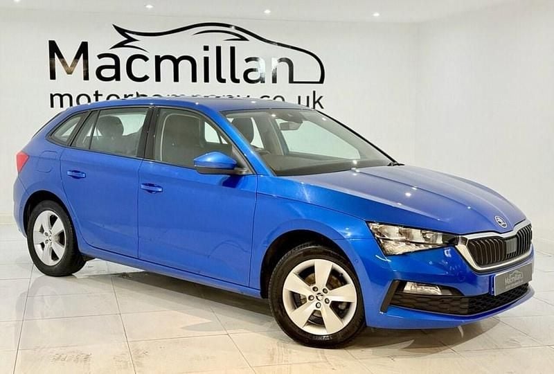Used Skoda Scala SE 150 HP (110 kW) 2019 Blue Hatchback