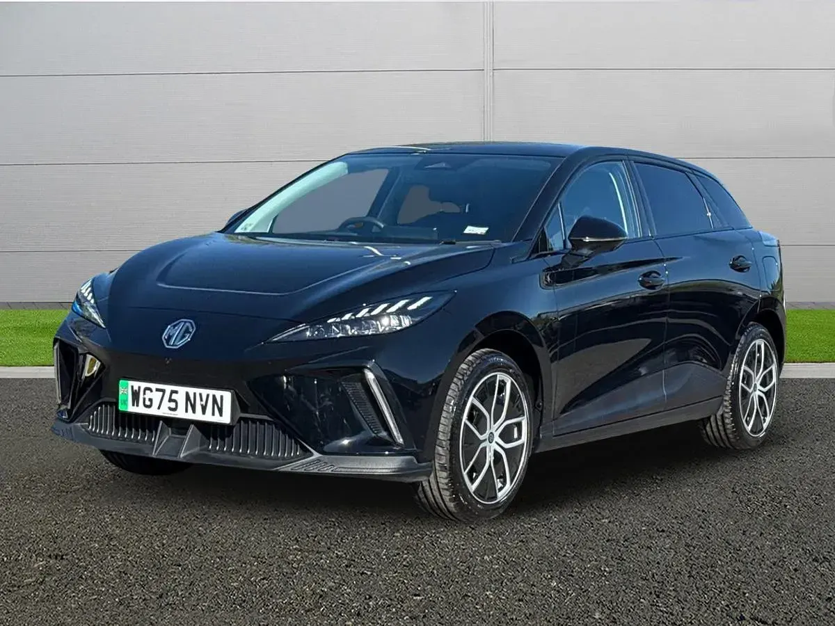 Used MG MG4 EV Trophy 2025 Black Hatchback