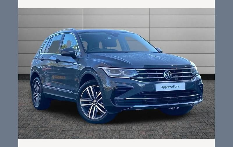 Grey Used 2023 VW Tiguan Elegance SUV | £28,895 (A bit pricey) - Image 1/3