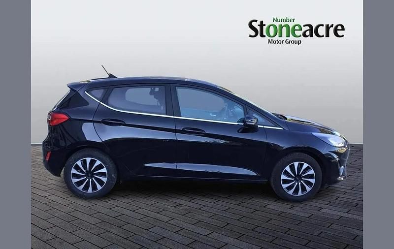 Used Ford Fiesta Titanium 99 HP (72 kW) 2022 Black Hatchback