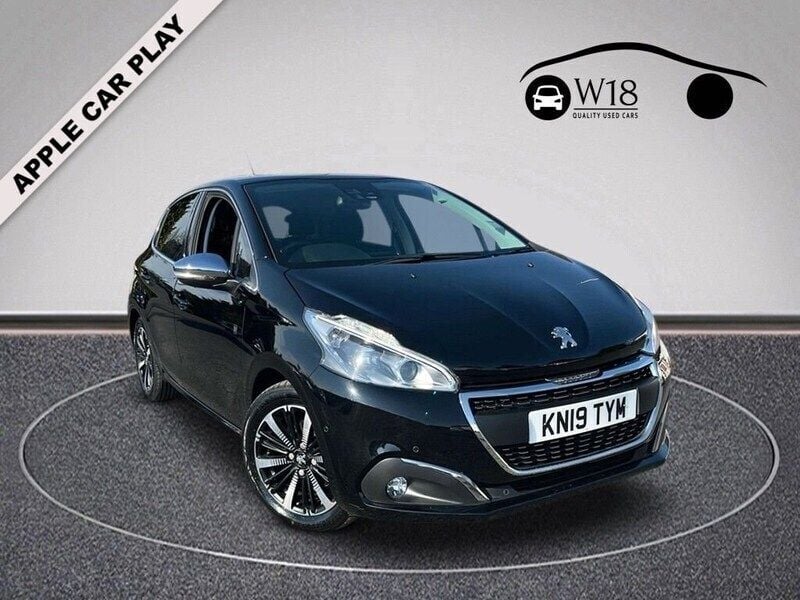 Black Used 2019 Peugeot 208 S Hatchback | £7,495 (Good price) - Image 1/4