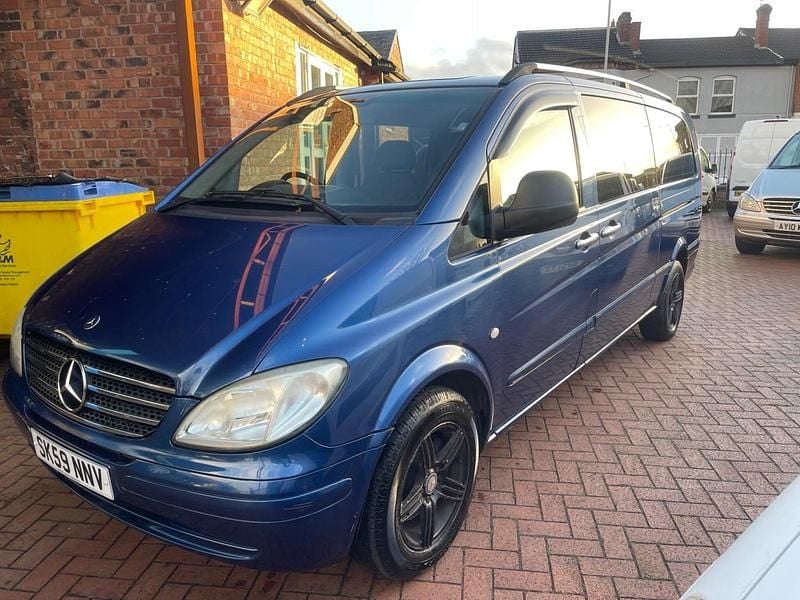 Used Mercedes Vito 116 HP (85 kW) 2009 Blue Van
