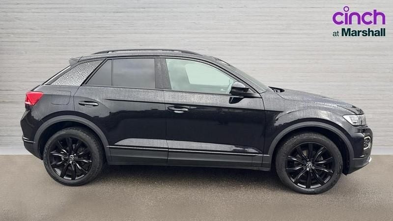 Used VW T-Roc Black Edition 150 HP (110 kW) 2021 Black SUV