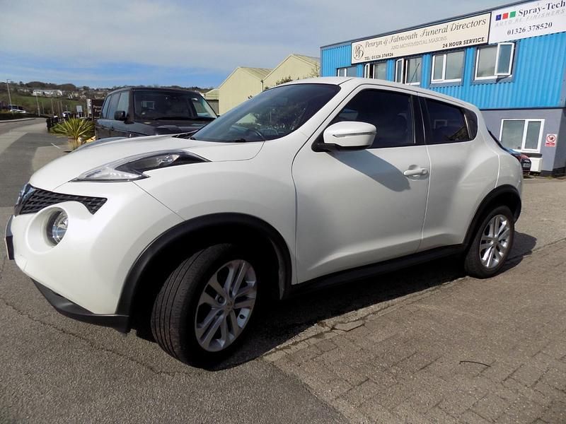 Used Nissan Juke Acenta Premium 2015 White SUV