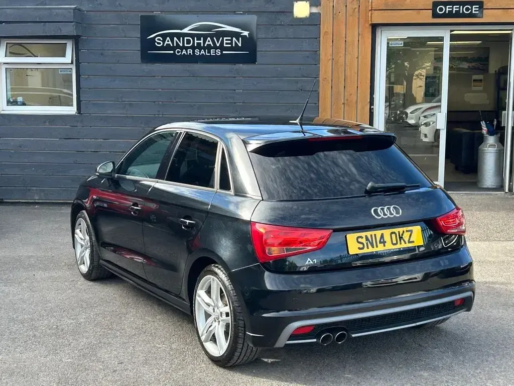 Used Audi A1 Sportback S-Line 140 HP (102 kW) 2014 Black Hatchback