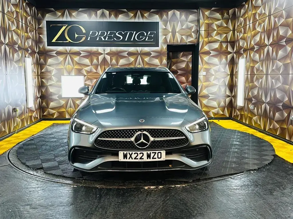 Used Mercedes C200 AMG line 2022 Grey Estate