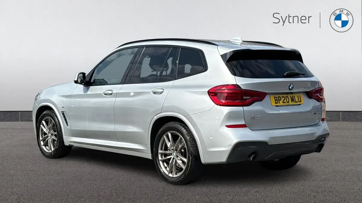 Used BMW X3 M Sport 187 HP (137 kW) 2020 Silver SUV