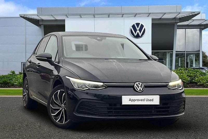 Black Used 2022 VW Golf VIII Life Hatchback | £18,491 (Fair price) - Image 1/4