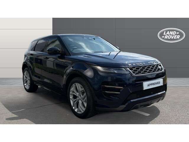 Blue Used 2021 Land Rover Range Rover evoque SE Dynamic SUV | £23,919 (Fair price) - Image 1/4