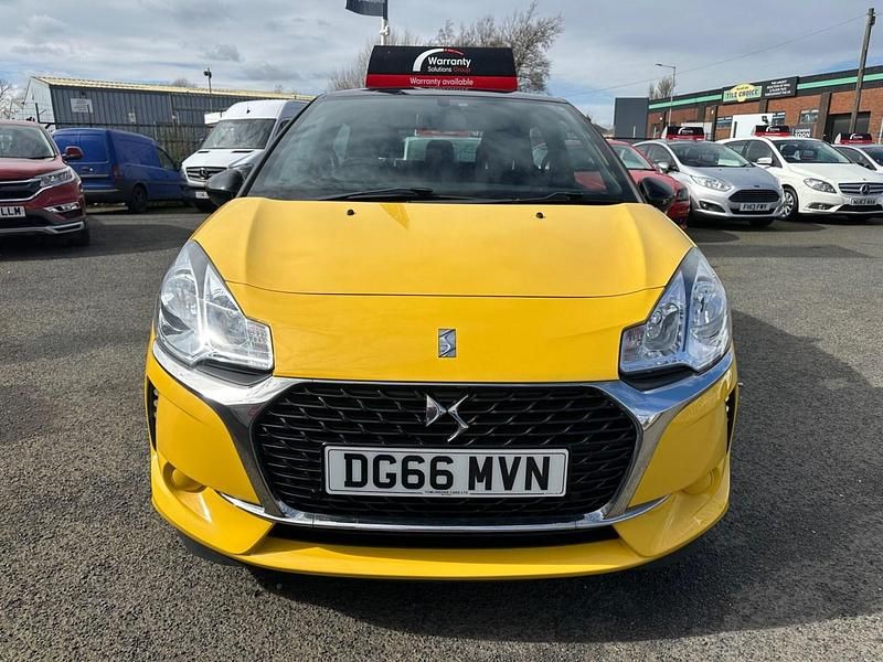 Used DS Automobiles DS3 Chic 2016 Yellow Hatchback