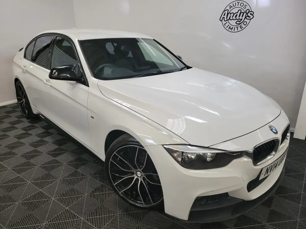 Begagnad BMW 318 M Sport 2014 Vit Sedan
