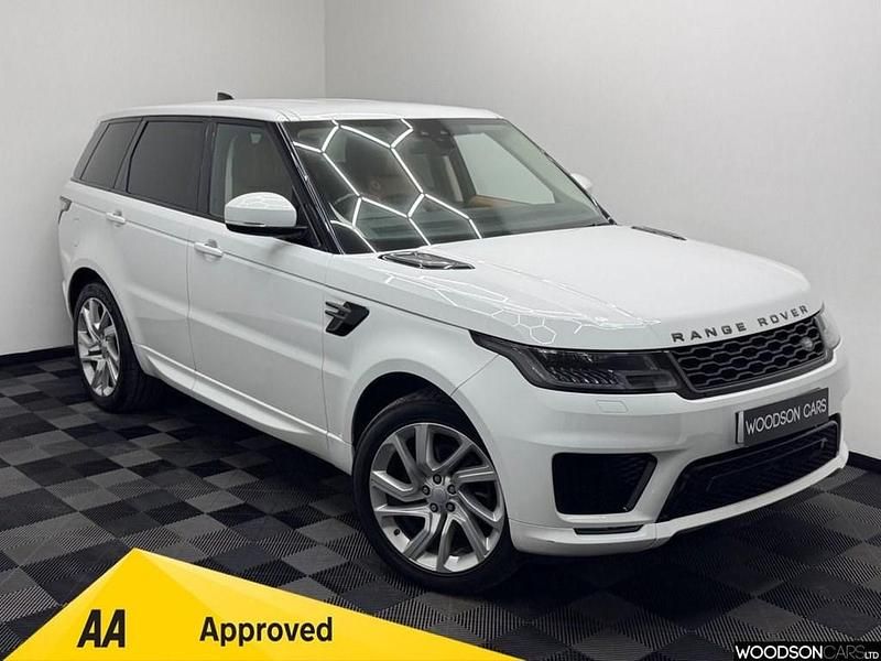 White Used 2018 Land Rover Range Rover Sport HSE Dynamic SUV | £28,650 (Fair price) - Image 1/2