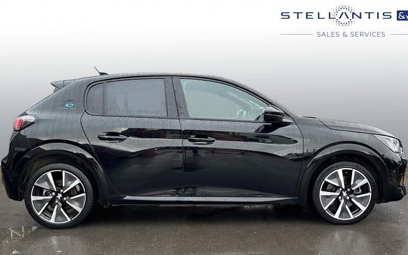 Used Peugeot e-208 GTi 100 kW (136 HP) 2022 Black Hatchback