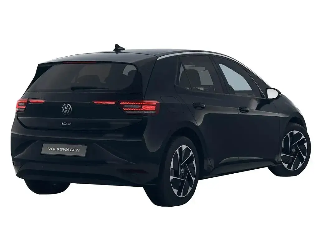 New VW ID.3 Pure 125 kW (170 HP) 2026 Black Hatchback