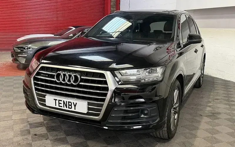 Used Audi Q7 S-Line 272 HP (200 kW) 2018 Black SUV
