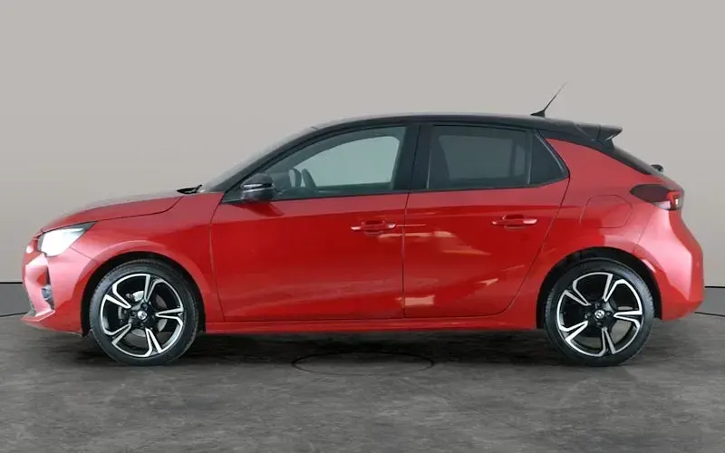 Used Vauxhall Corsa GS Line 75 HP (55 kW) 2023 Red Hatchback
