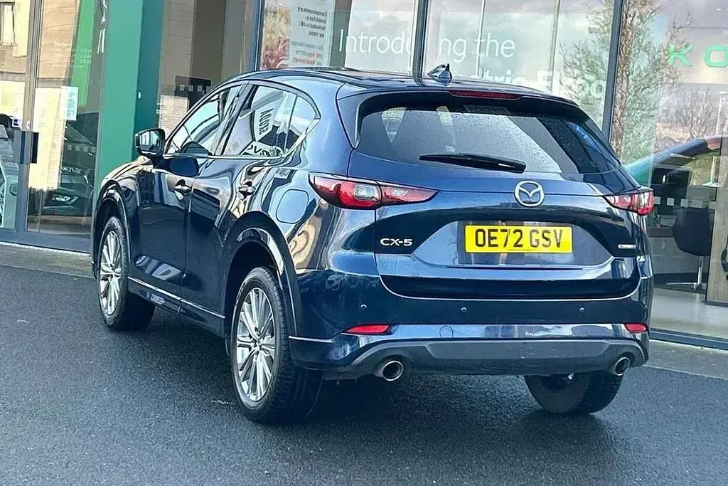 Second-hand Mazda CX-5 Inclusive 165 CP (121 kW) 2022 Albastru SUV