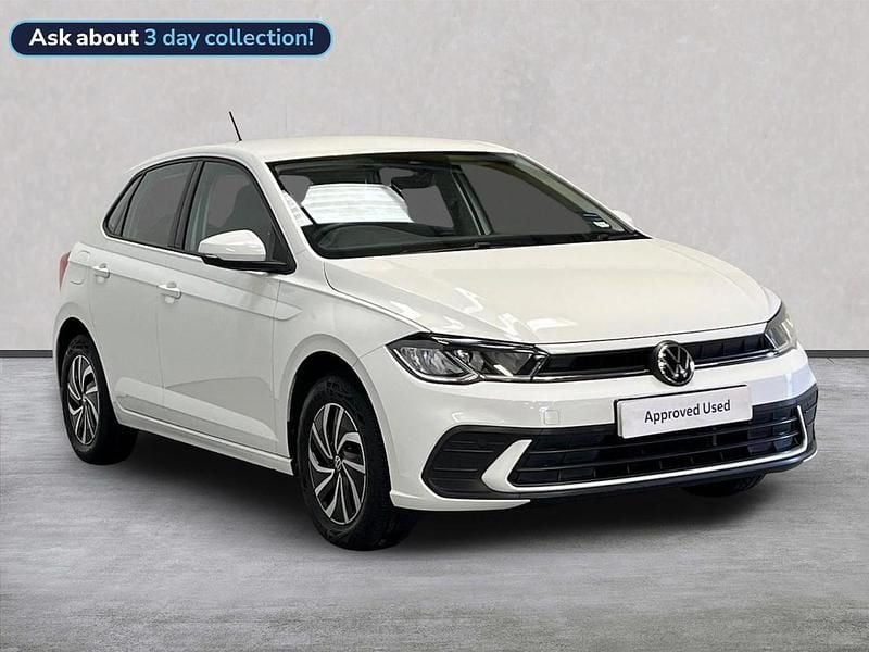 White Used 2022 VW Polo Life Hatchback | £14,541 (Fair price) - Image 1/4