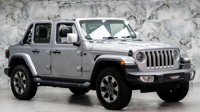 Used Jeep Wrangler Overland 2019 Grey SUV