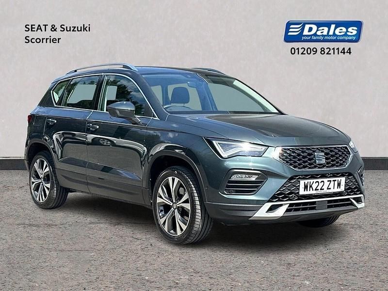 Dark camouflage green Used 2022 Seat Ateca SE Technology SUV | £17,750 (Fair price) - Image 1/4