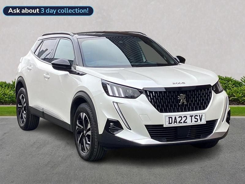 White Used 2022 Peugeot 2008 GTi SUV | £14,499 (Good price) - Image 1/4