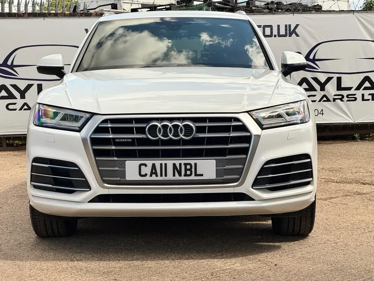 Used Audi Q5 S-Line 190 HP (139 kW) 2017 White SUV