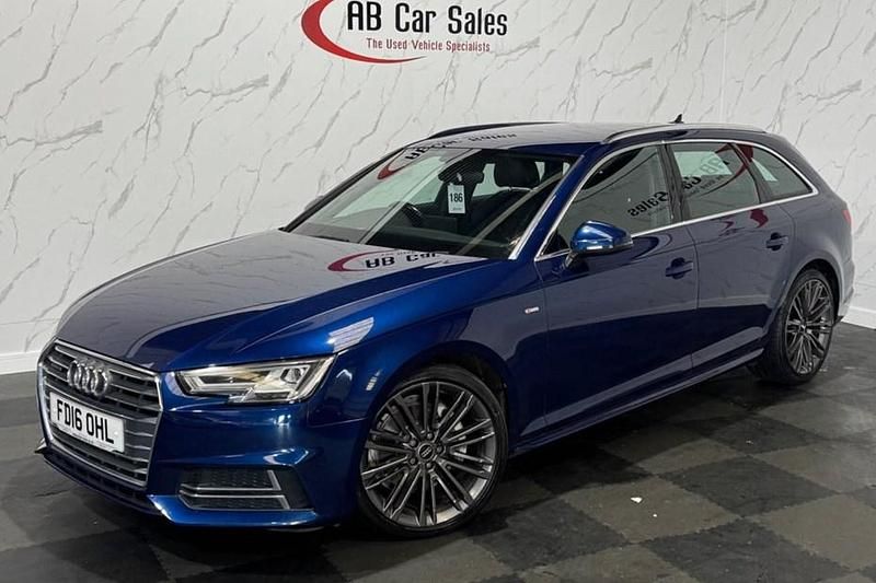 Blue Used 2016 Audi A4 S-Line Estate | £13,299 (Fair price) - Image 1/1