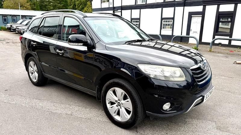 Used Hyundai Santa Fe Premium 194 HP (142 kW) 2012 Black SUV