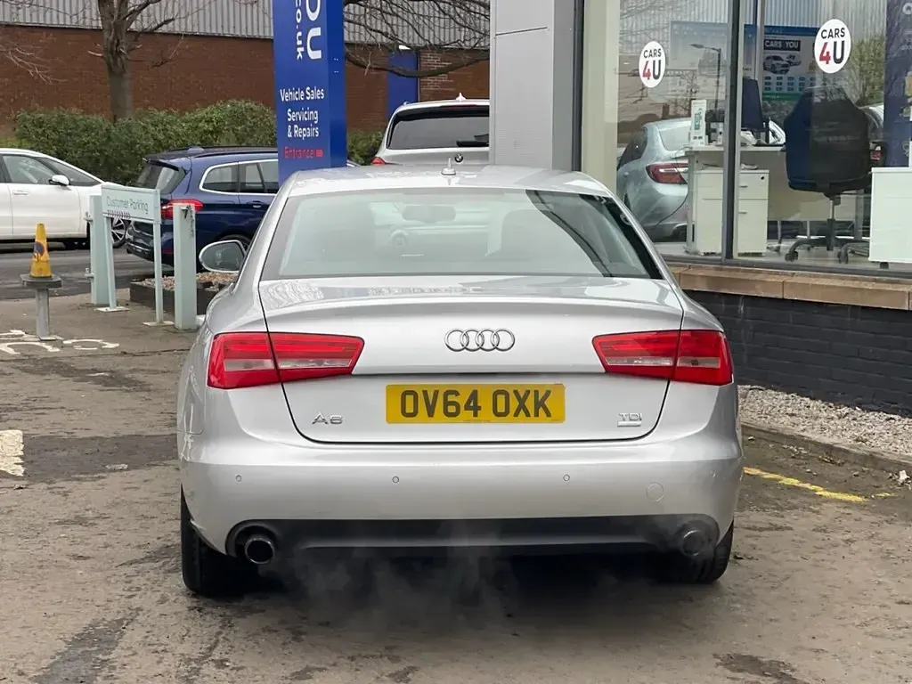Used Audi A6 Design 190 HP (139 kW) 2014 Silver Sedan