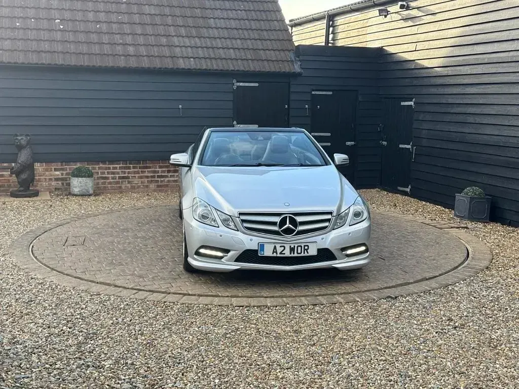 Used Mercedes E350 265 HP (194 kW) 2012 Silver Cabriolet