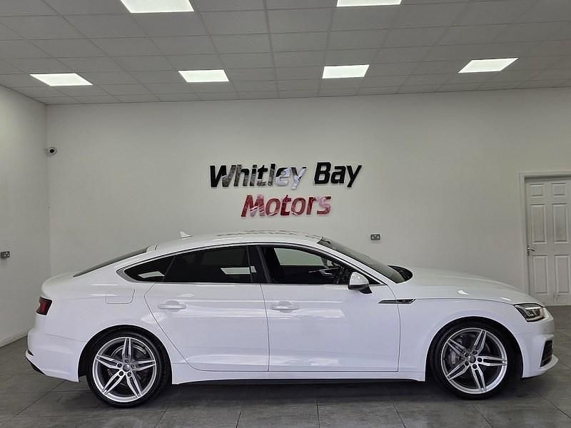 Used Audi A5 S-Line 2019 White Coupe