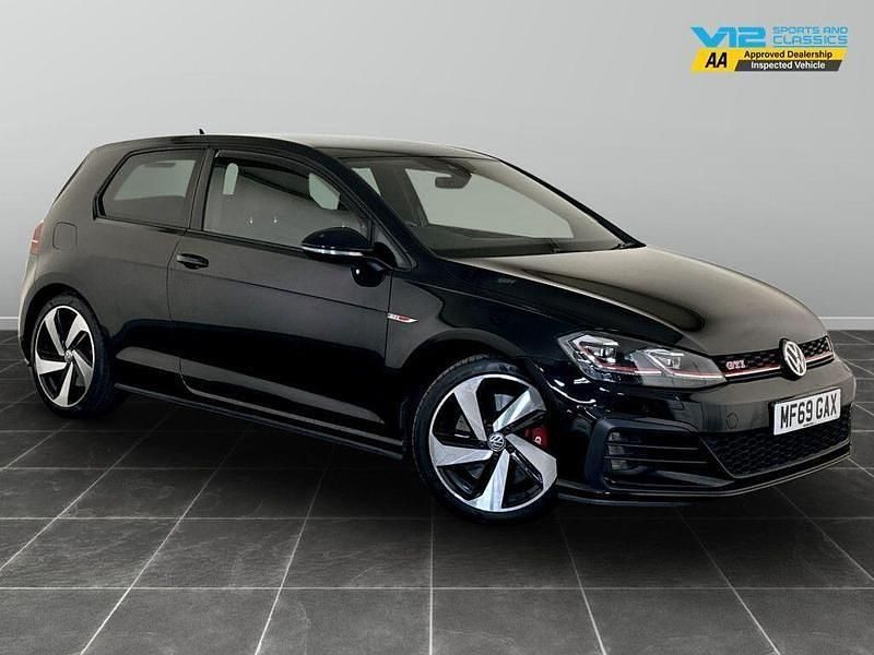 Black Used 2019 VW Golf VII GTI Hatchback | £19,295 (Fair price) - Image 1/2