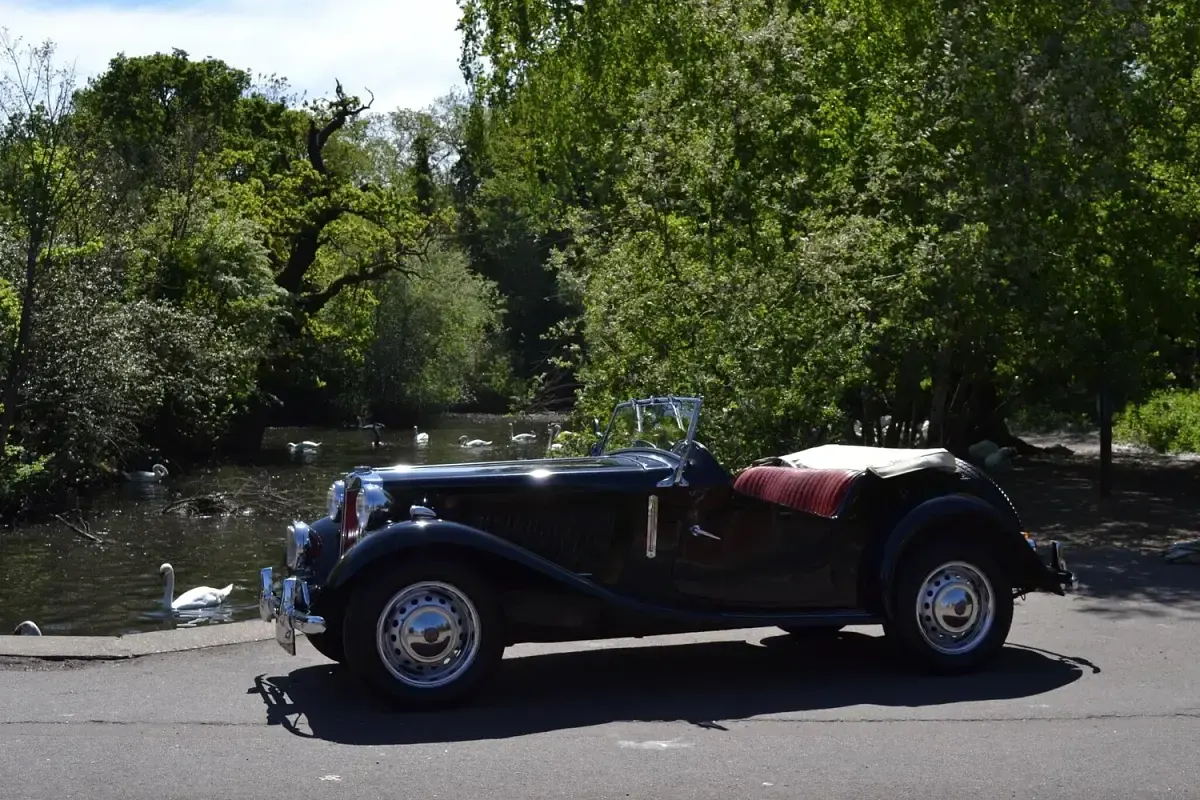 Used MG TD 1953 Black Cabriolet