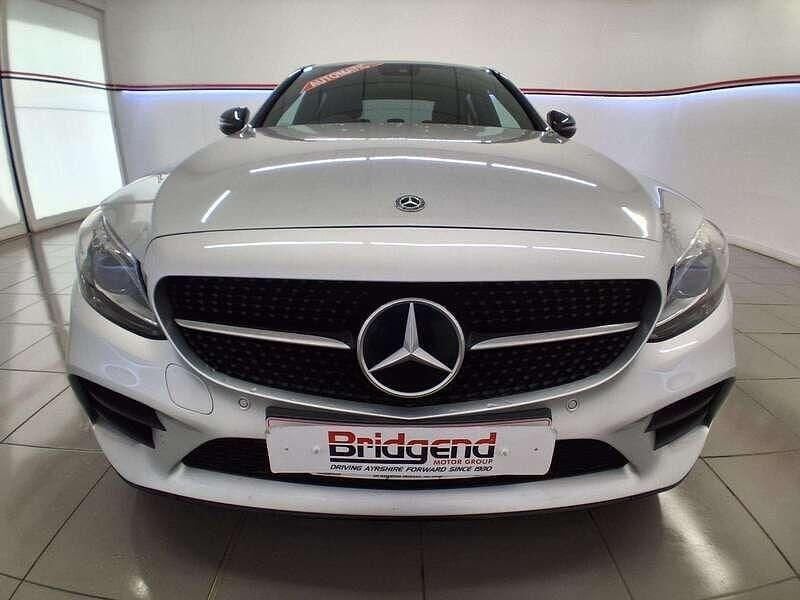 Used Mercedes C220 AMG line 2021 Silver Sedan