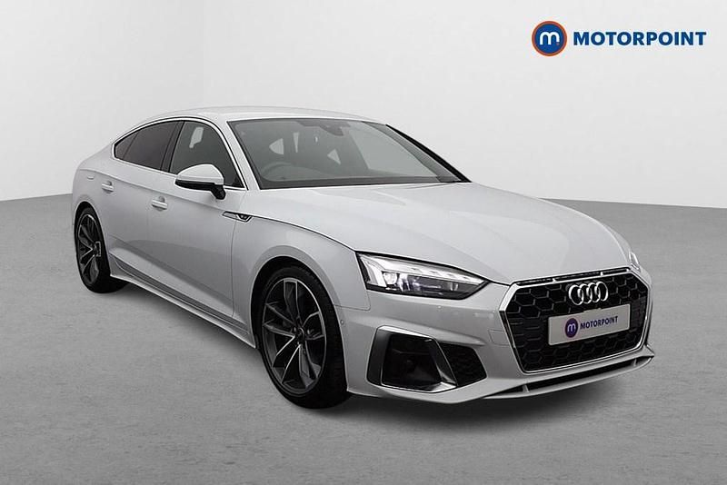 Used Audi A5 S-Line 2024 White Hatchback