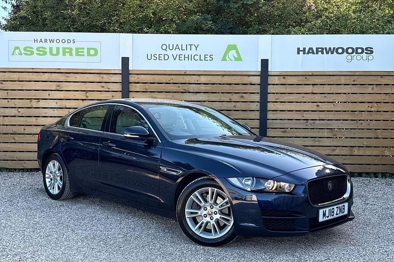 Blue Used 2018 Jaguar XE Ingenium Sedan | £11,290 (Fair price) - Image 1/3