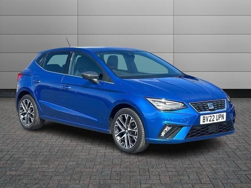 Sapphire blue Used 2022 Seat Ibiza XCELLENCE Lux Hatchback | £14,000 (Good price) - Image 1/4