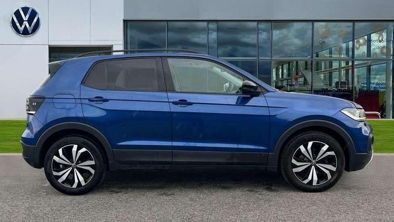 Used VW T-Cross Black Edition 110 HP (80 kW) 2023 Blue SUV