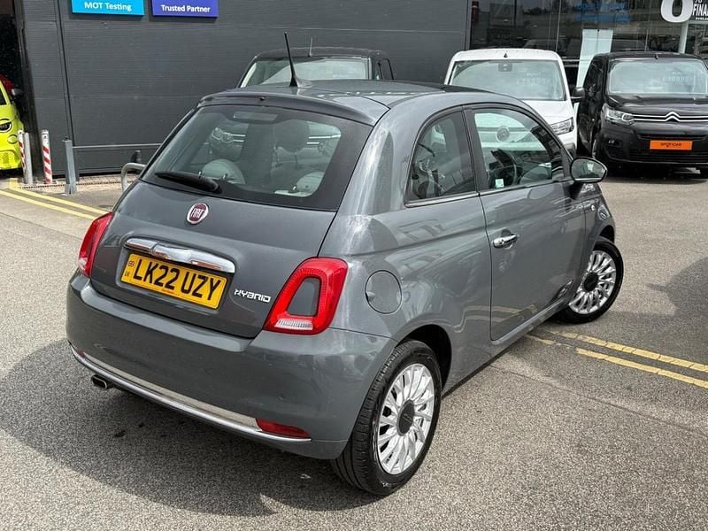 Grey Used 2022 Fiat 500 Dolcevita Hatchback | £10,995 (A bit pricey) - Image 1/4