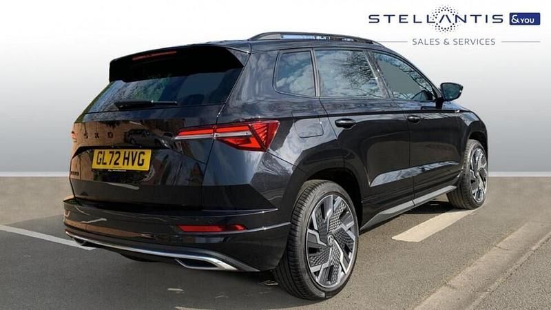 Used Skoda Karoq SportLine 187 HP (137 kW) 2022 Black SUV