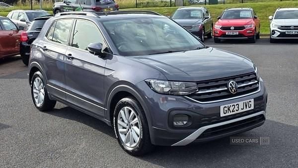 Grey Used 2023 VW T-Cross Edition SUV | £15,995 (Fair price) - Image 1/4