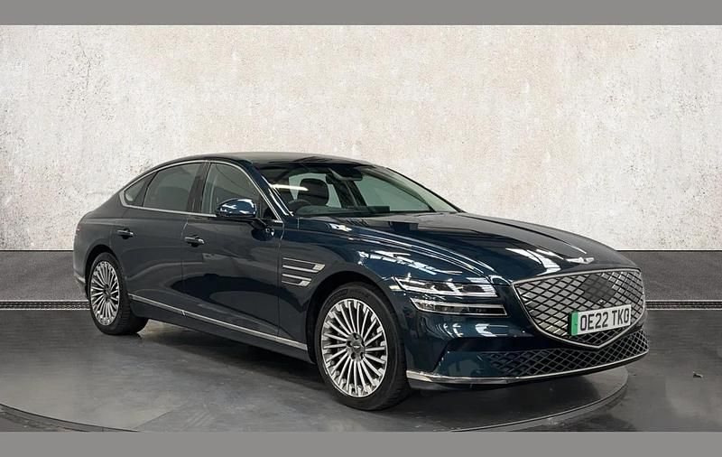 Blue Used 2022 Genesis G80 Sedan | £34,250 (Good price) - Image 1/4