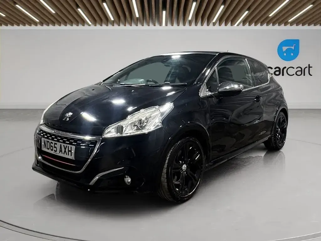 Used Peugeot 208 Prestige 205 HP (150 kW) 2015 Black Hatchback