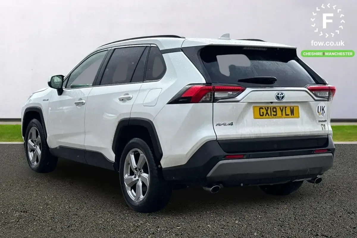 Usado Toyota RAV4 Hybrid 222 HP (163 kW) 2019 Branco SUV