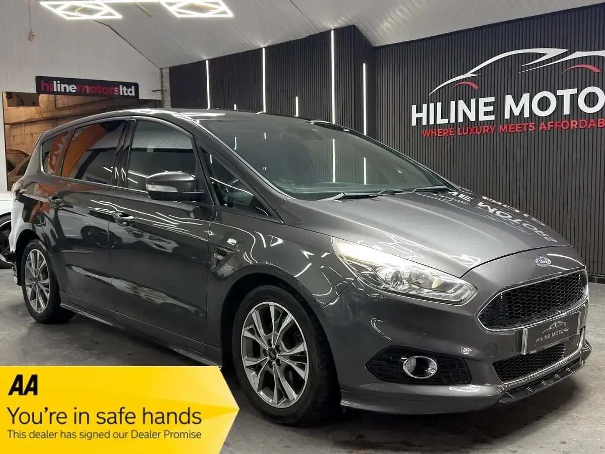 Begagnad Ford S-MAX ST-Line 180 HK (132 kW) 2018 Grå Minibuss