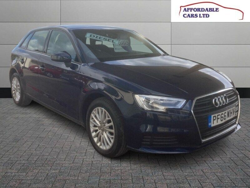 Blue Used 2016 Audi A3 Hatchback | £5,995 (Good price) - Image 1/4