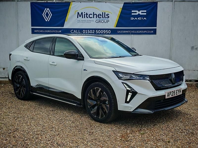 Satin white with black roof New 2025 Renault Rafale Techno Esprit Alpine SUV | £33,995 (Good price) - Image 1/1