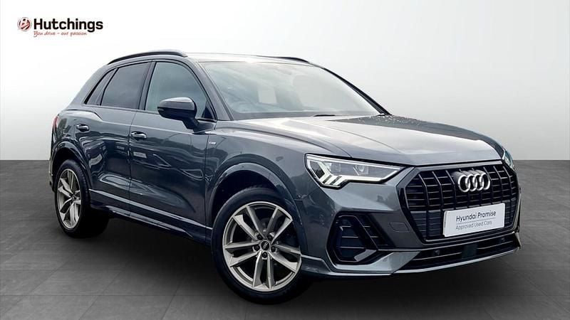 Grey Used 2021 Audi Q3 Black Edition SUV | £25,000 (Good price) - Image 1/4