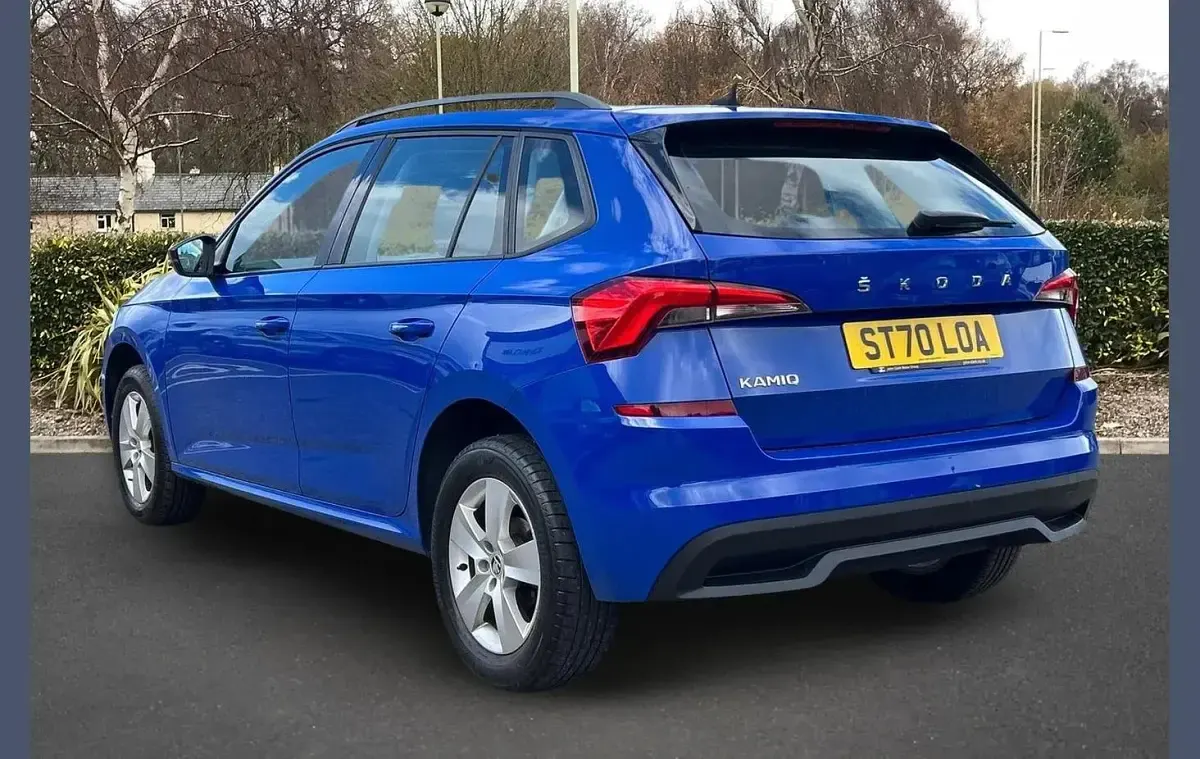Used Skoda Kamiq 94 HP (69 kW) 2020 Blue SUV