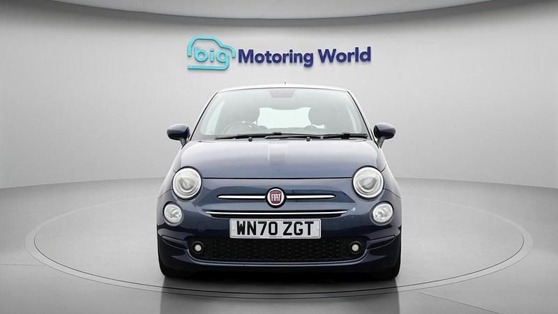 Used Fiat 500 Launch Edition 70 HP (51 kW) 2020 Blue Hatchback